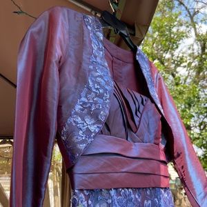 Elegant Sequence Gown with Jacket